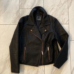 Soren Faux Leather Jacket by Lily & Lottie